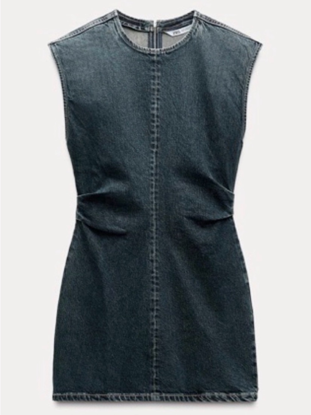 Zara Dark Indigo Denim Dress